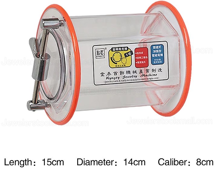 3Kg Mini Jewelry Rotary Tumbler Polisher Surface Polishing & Finishing Machine